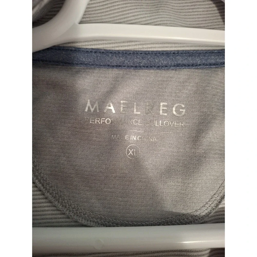 Maelreg Mens Performance Gray Pullover Sweater‎ XL